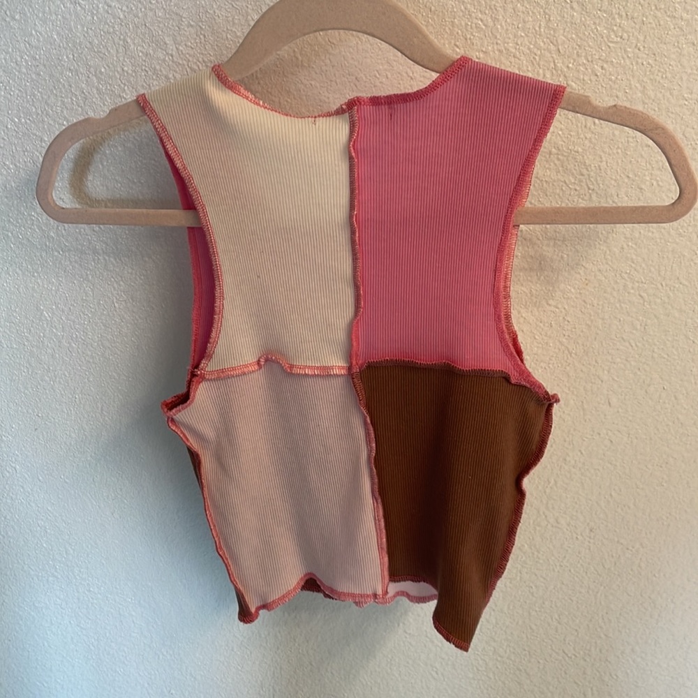 Color Block Tank Top S/M Brandless - Picture 2 of 2